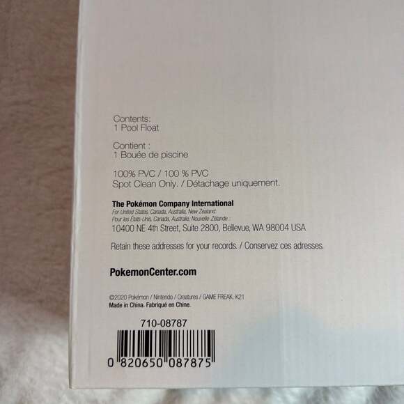 Pokémon Center Snorlax Summer Days Inflatable Pool Float - Picture 3 of 7